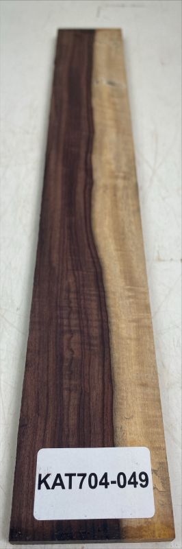 Fretboard Mexican Rosewood / Katalox 515x70x10mm Unique Piece #049